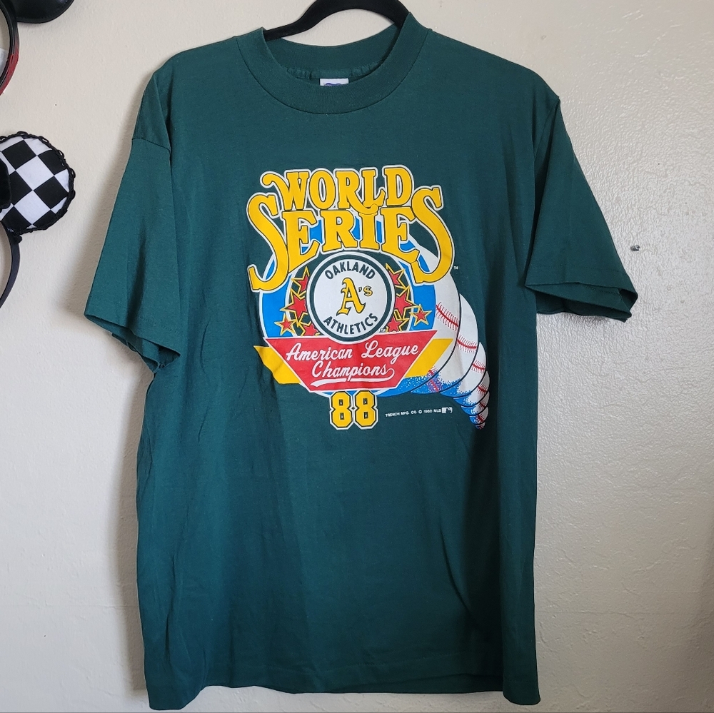 Vintage Oakland A's AL Championship Shirt